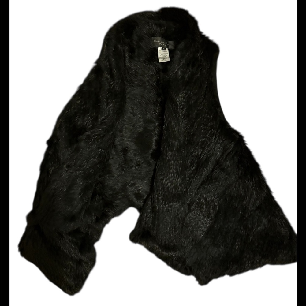 Vintage Havana Black Label fur vest